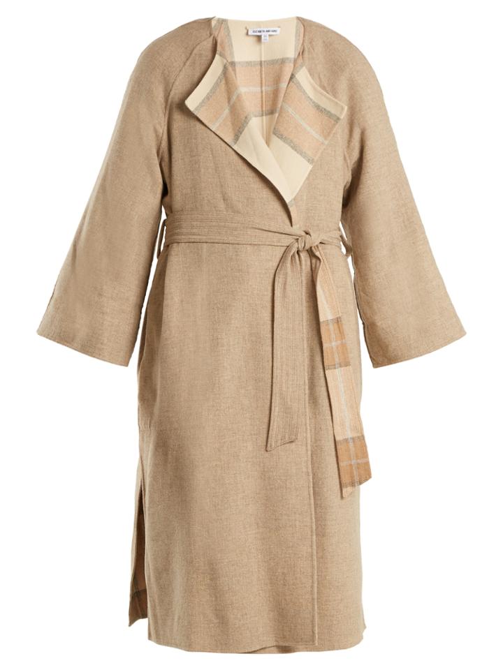 Elizabeth And James Alrick Reversible Wool-blend Coat