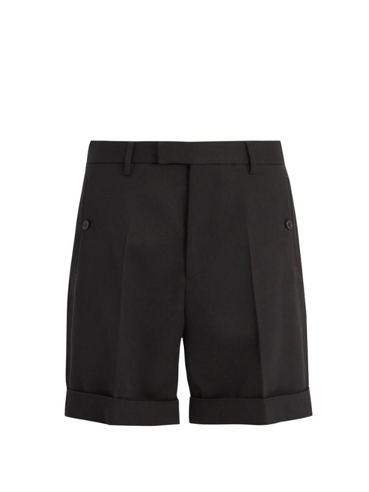 Gucci Tailored Cotton-twill Shorts