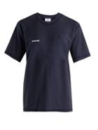 Matchesfashion.com Vetements - Hug Me Cotton T Shirt - Womens - Navy