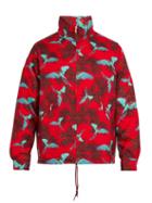 Matchesfashion.com Needles - Bird Print Wool Jacket - Mens - Red