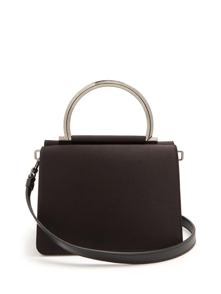 Salvatore Ferragamo Mina Satin Cross-body Bag