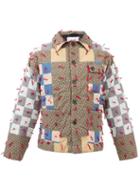 Bode - Check Padded-cotton Jacket - Mens - Multi