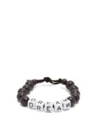 Matchesfashion.com Lauren Rubinski - Dream Beaded Bracelet - Womens - Black