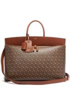 Matchesfashion.com Burberry - Society Extra Large Monogram Print Canvas Holdall - Mens - Brown
