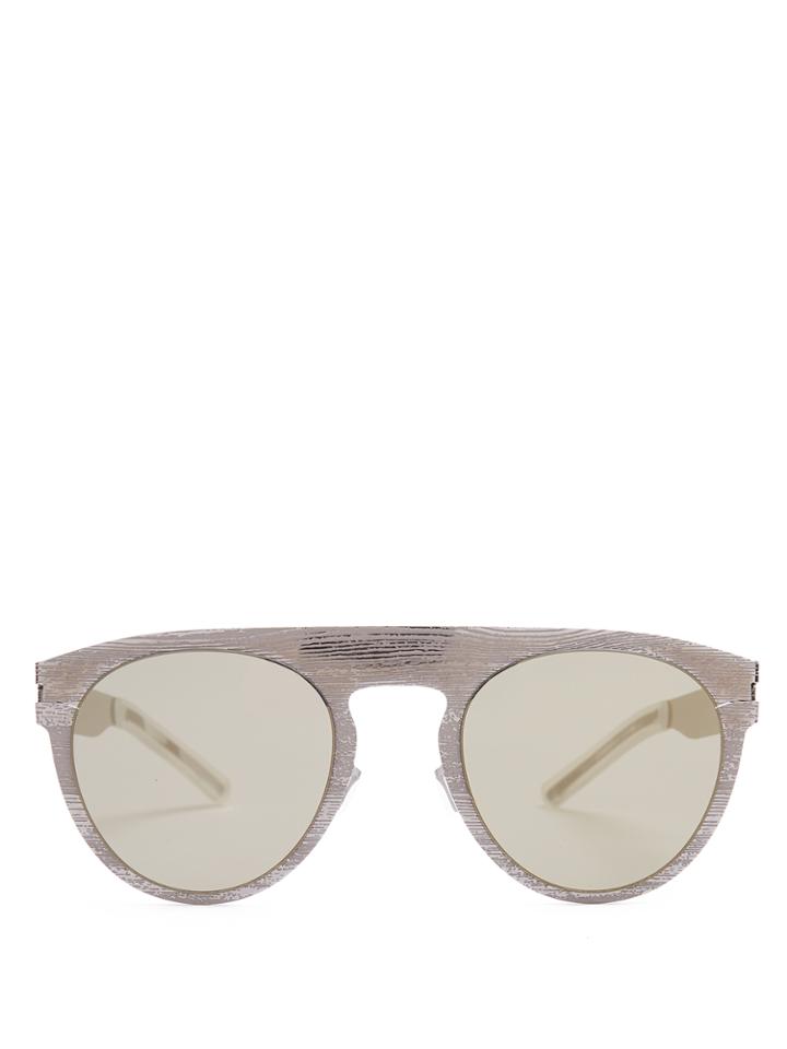 Mykita Mm Transfer Aviator-frame Sunglasses