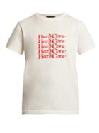 Alexachung Hard Core-print Cotton T-shirt