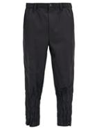 Matchesfashion.com Issey Miyake Men - Crinkled-cuff Technical Jersey Trousers - Mens - Black