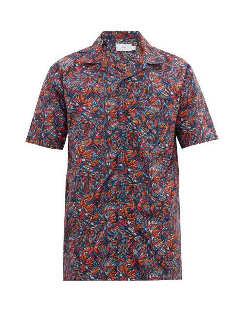 Matchesfashion.com Onia - Vacation Cotton Shirt - Mens - Multi