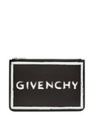 Givenchy Graffiti Logo Leather Pouch