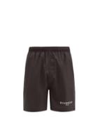 Matchesfashion.com Givenchy - Logo-print Board Shorts - Mens - Black