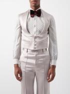 Gucci - Satin Waistcoat - Mens - Grey