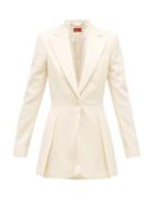 Matchesfashion.com Altuzarra - Barnhart Single-breasted Wool-blend Jacket - Womens - Cream