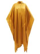 Taller Marmo - New Age Silk-satin Kaftan - Womens - Gold