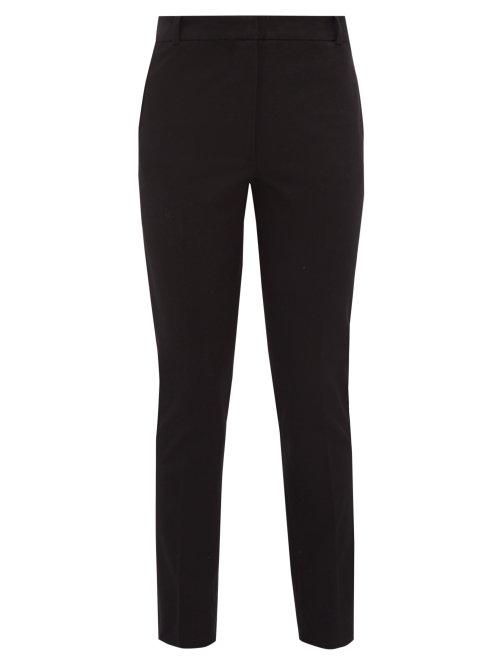 Matchesfashion.com Joseph - Zoom Stretch Gabardine Trousers - Womens - Black