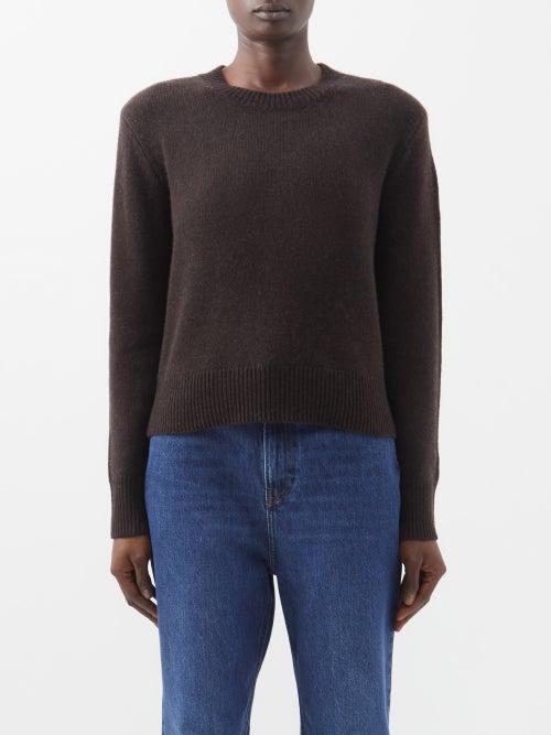 Frame - Cashmere Sweater - Womens - Dark Brown