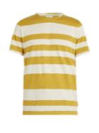 Oliver Spencer Conduit Crew-neck Striped Cotton T-shirt
