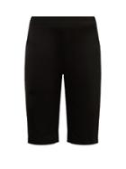 Matchesfashion.com Wales Bonner - High Rise Tailored Satin Shorts - Womens - Black