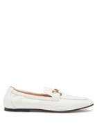 Matchesfashion.com Tod's - T-logo Leather Loafers - Womens - White