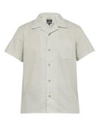 Matchesfashion.com A.p.c. - Michael Short Sleeved Diamond Print Cotton Shirt - Mens - Mint Multi