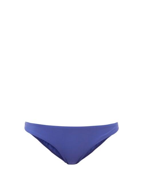 Matteau - Classic Recycled-fibre Bikini Briefs - Womens - Cobalt Blue