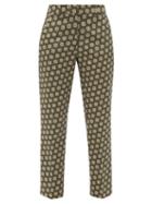 Matchesfashion.com Weekend Max Mara - Astrale Trousers - Womens - Navy Multi