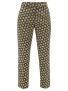 Matchesfashion.com Weekend Max Mara - Astrale Trousers - Womens - Navy Multi