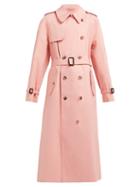 Matchesfashion.com Maison Margiela - X Mackintosh Cotton Gabardine Trench Coat - Womens - Pink