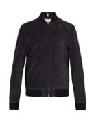 Matchesfashion.com A.p.c. - X Louis W. Ferris Suede Jacket - Mens - Navy
