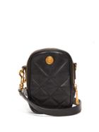 Matchesfashion.com Versace - Medusa Quilted Leather Cross Body Bag - Mens - Black
