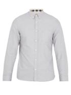 Burberry Reagan Point-collar Cotton-oxford Shirt