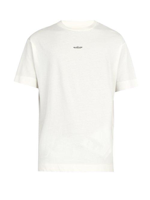 Matchesfashion.com 1017 Alyx 9sm - Graphic Cotton T Shirt - Mens - White