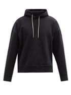 Mens Rtw Jil Sander - Cotton-jersey Hooded Sweatshirt - Mens - Black