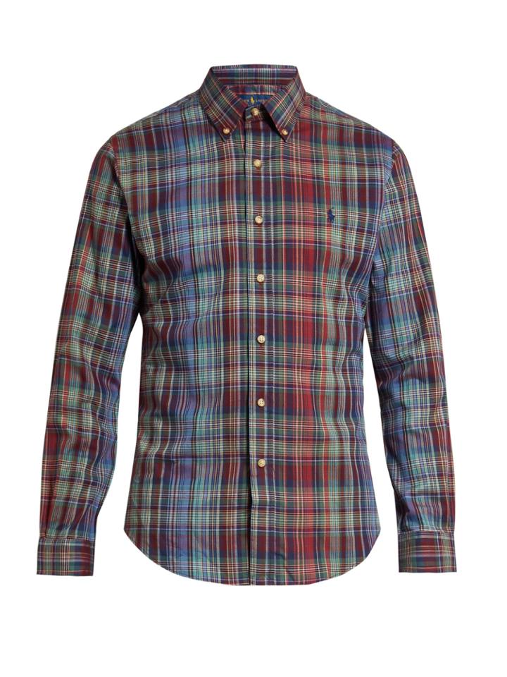 Polo Ralph Lauren Slim-fit Checked Cotton Shirt