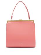 Matchesfashion.com Mansur Gavriel - Elegant Top Handle Leather Bag - Womens - Pink