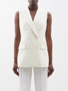 Max Mara - Pallida Waistcoat - Womens - Ivory