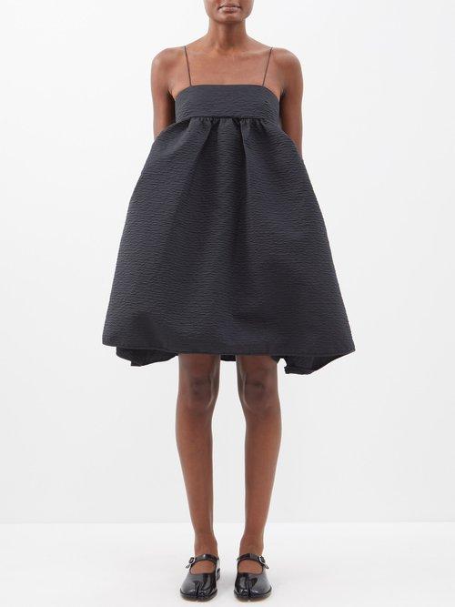 Cecilie Bahnsen - Lisbeth Bandeau Matelass Dress - Womens - Black