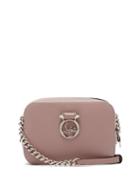 Matchesfashion.com Christian Louboutin - Rubylou Mini Leather Cross Body Bag - Womens - Light Pink