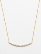 Anita Ko - Crescent Diamond & 18kt Gold Necklace - Womens - Gold Multi