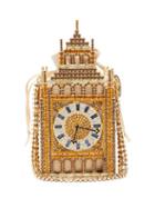 Rosantica - Big Ben Crystal-embellished Bag - Womens - Gold Multi