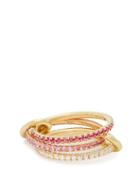 Matchesfashion.com Spinelli Kilcollin - Aurora Diamond, Sapphire, Ruby & Gold Ring - Womens - Multi