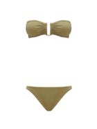 Matchesfashion.com Eres - Show & Fripon Bandeau Bikini - Womens - Khaki