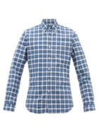Matchesfashion.com Polo Ralph Lauren - Slim-fit Checked Cotton Shirt - Mens - Blue Multi