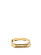 Lizzie Mandler - Diamond & 18kt Gold Ring - Womens - Yellow Gold