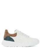 Alexander Mcqueen - Court Raised-sole Leather Trainers - Mens - White