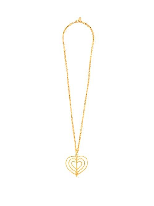 Matchesfashion.com Sylvia Toledano - Valentine Heart Pendant Necklace - Womens - Gold