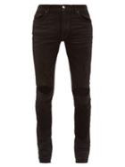 Matchesfashion.com Amiri - Thrasher Distressed Slim Leg Jeans - Mens - Black
