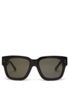Ladies Accessories Linda Farrow - Amber Square Recycled-acetate Sunglasses - Womens - Black