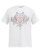 Matchesfashion.com Givenchy - Necklace-print Cotton-jersey T-shirt - Mens - White Multi