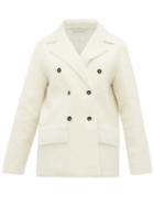 Matchesfashion.com Ins & Marchal - Froufrou Lambskin Shearling Coat - Womens - White