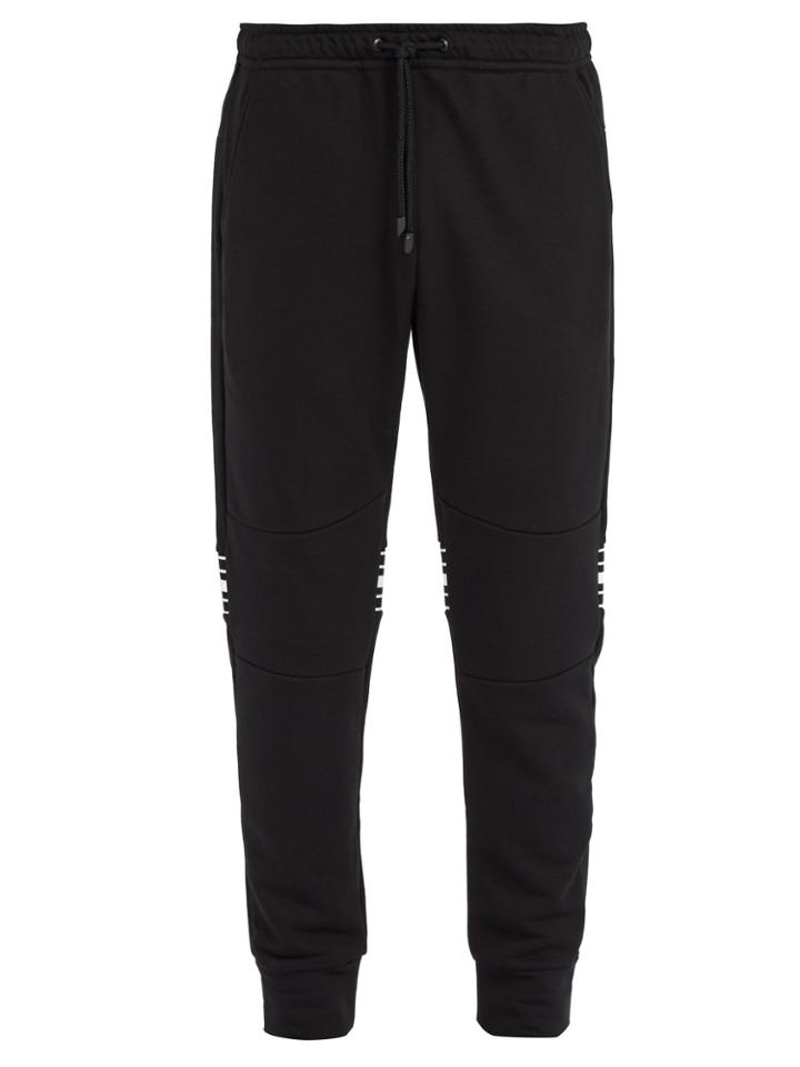 Fendi Striped Cotton-blend Track Pants